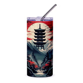 Japanese Temple Scenic Design Tumbler product